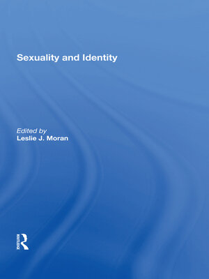 cover image of Sexuality and Identity